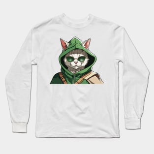 Whiskered Outlaw of Sherwood Long Sleeve T-Shirt